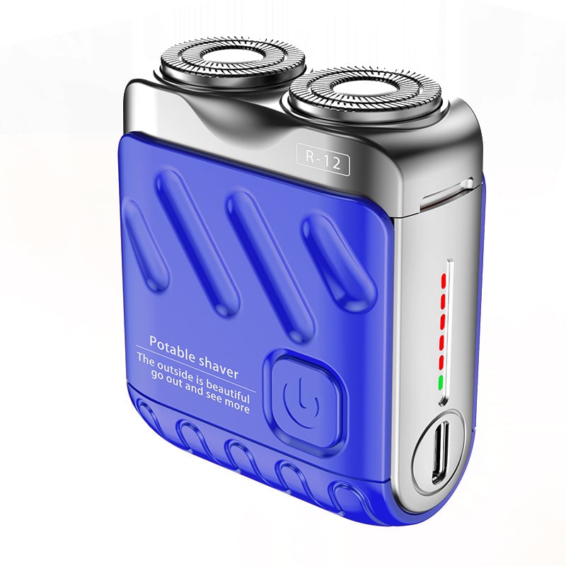 š„2025 New Design 50% Offš„ Mini Electric Rotary Dual Ring Pocket Shaver