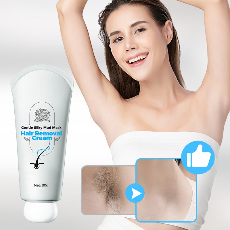 ✨Buy More Save More - As Low As £4.99/PC!!💕Gentle Silky Mud Mask Hair Removal Cream🎁