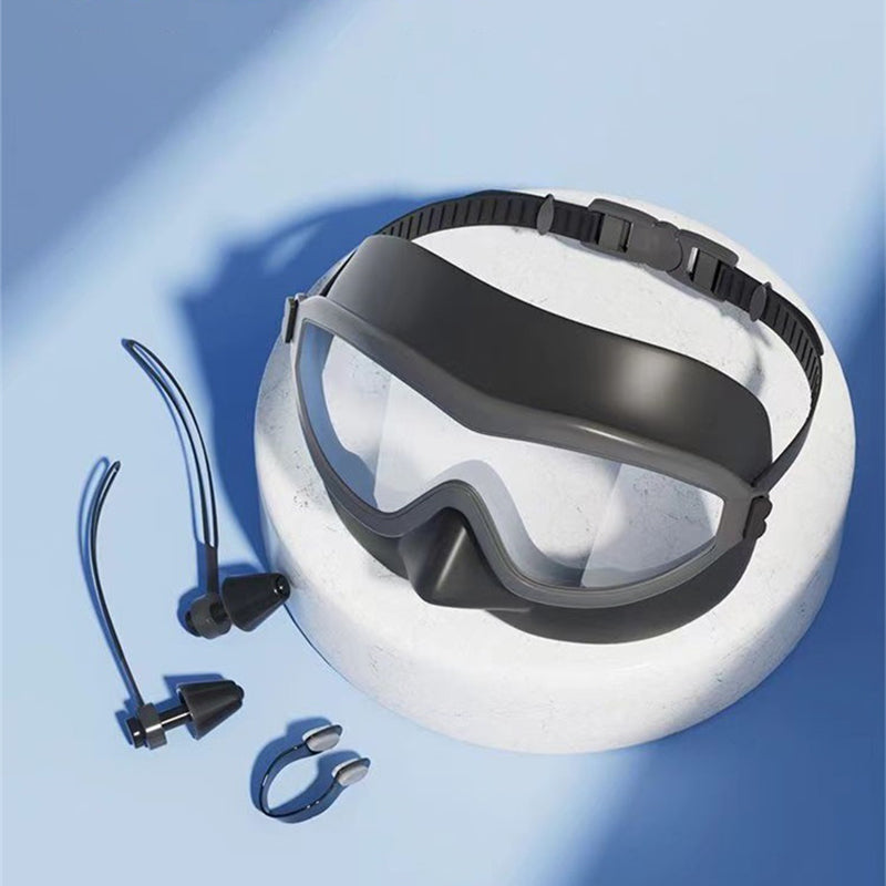 🔥Limited Time Offer 62% OFF🔥Unisex HD Anti-UV Anti-Choking Waterproof Integrated Swimming Goggles