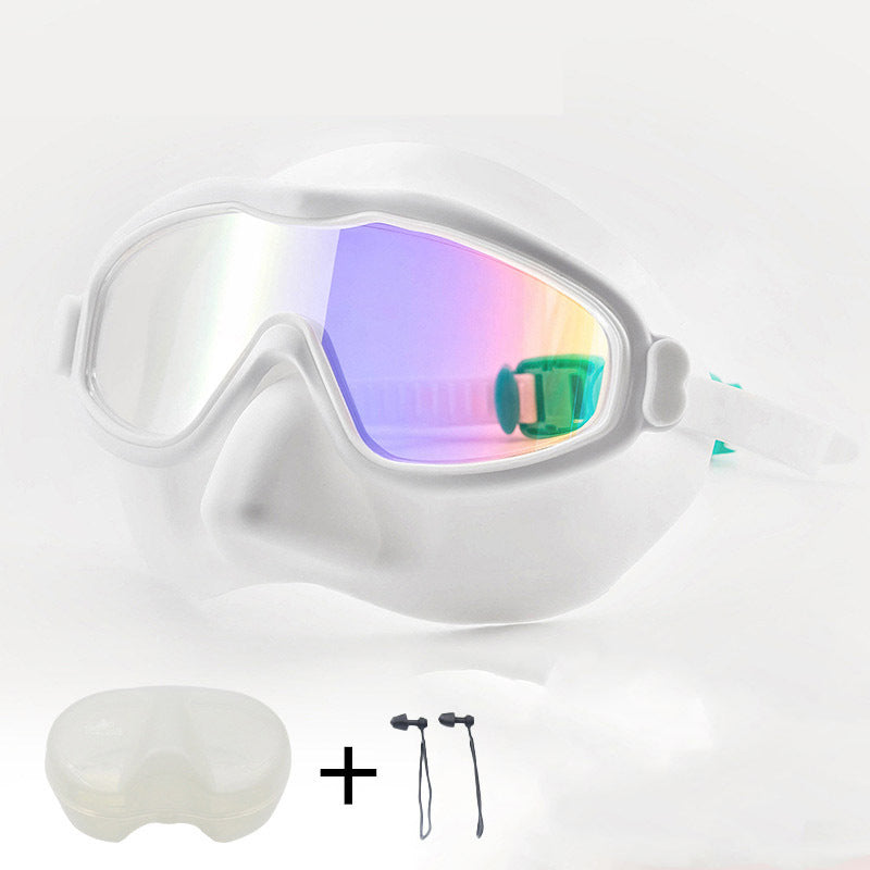 🔥Limited Time Offer 62% OFF🔥Unisex HD Anti-UV Anti-Choking Waterproof Integrated Swimming Goggles