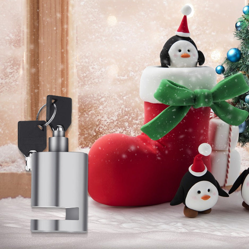 Trava de disco antifurto para moto