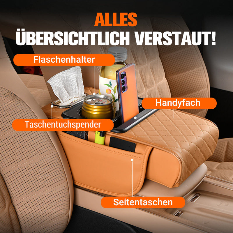 🚗🚗50% Rabatt👜👜 Multifunktionales Auto-Armlehnen-Kissen