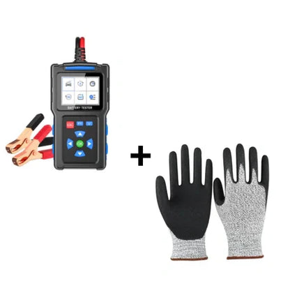 🔋 50% RABATT! ✨ BT100 Autobatterietester - 12V Lasttester mit LCD-Display & Druckfunktion für Fahrzeugdiagnose 🚗⚡