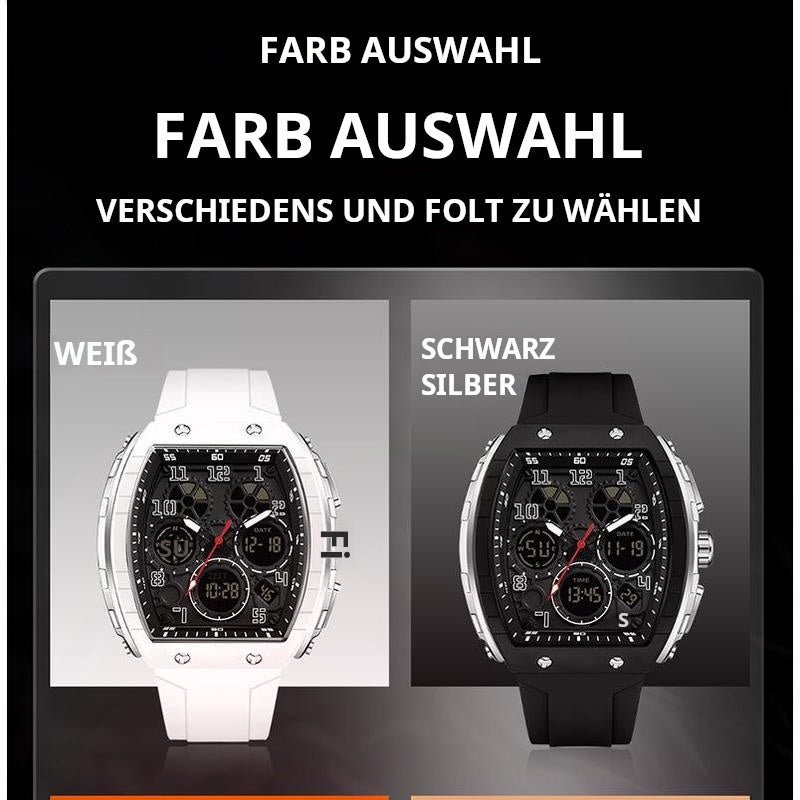 🎁Weihnachtsangebot 50 % Rabatt🎄Sportliche, leuchtende Digital-Automatikuhr für Herren