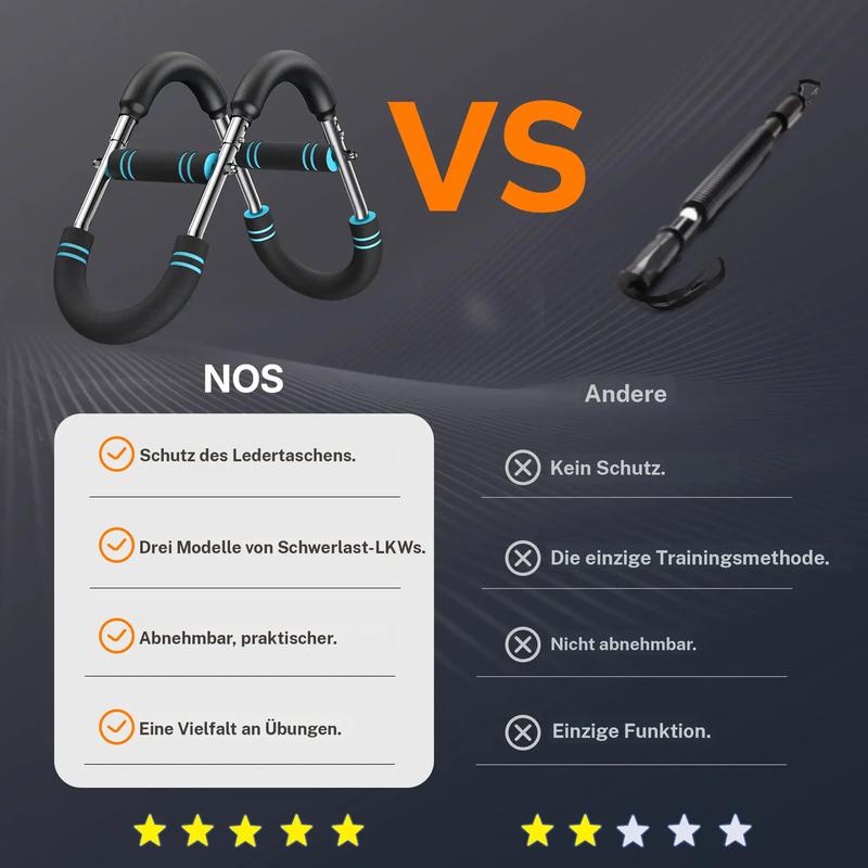 Einstellbare Gewichtsstange für Armtrainer, Arm und Rumpfkrafttrainingsgeräte, tragbares Trainingsgerät für Home Gym und Fitness