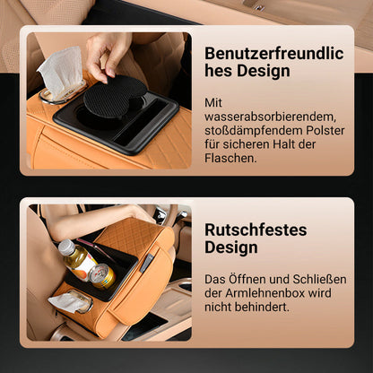 🚗🚗50% Rabatt👜👜 Multifunktionales Auto-Armlehnen-Kissen