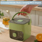 Portable Ice Maker with Lid and Storage Box