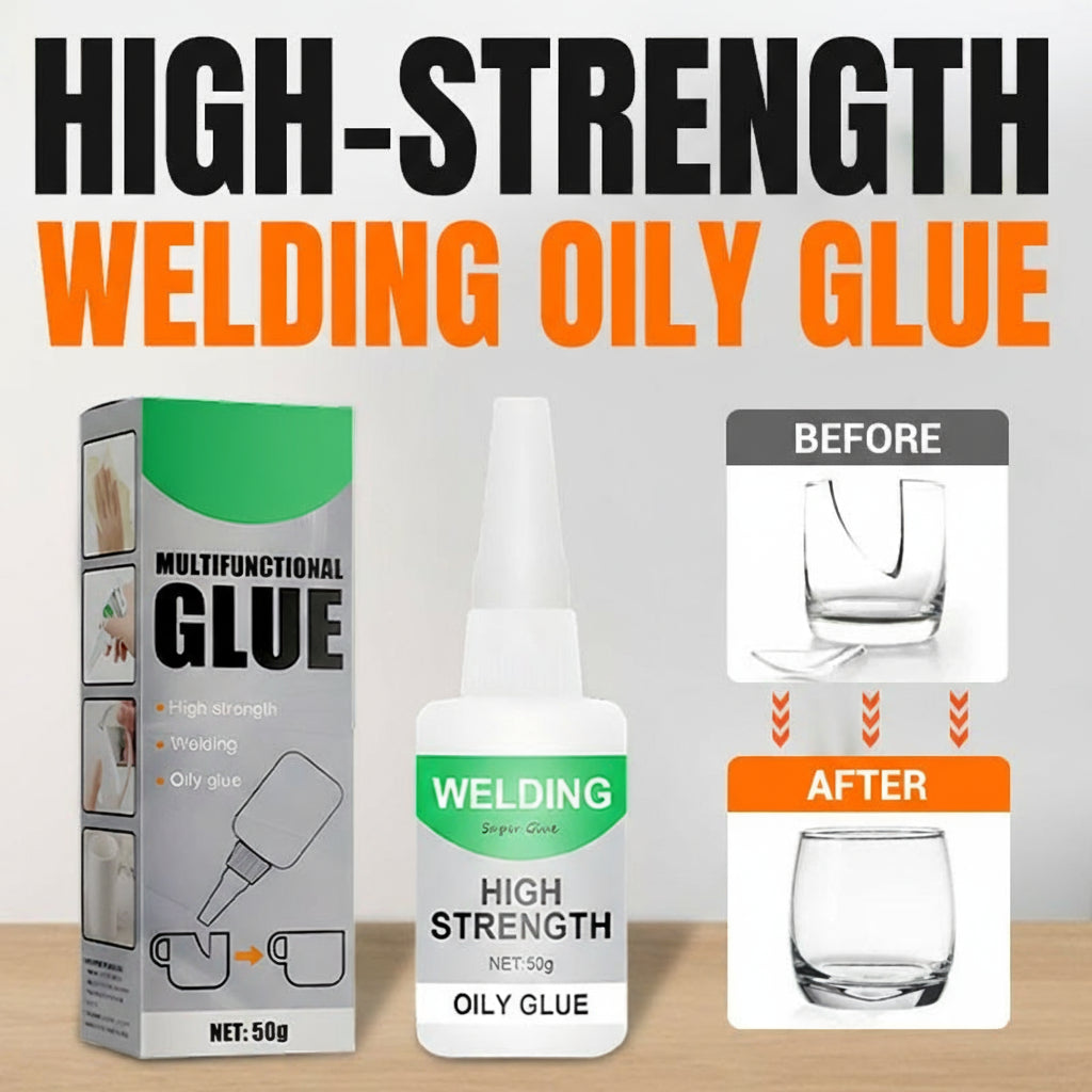 Soldagem Cola Oleosa de Alta Resistência