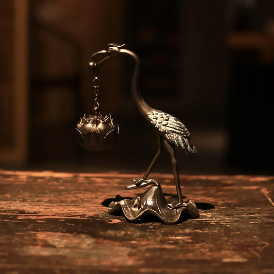 Natural Sandalwood Indoor Sandalwood Crane