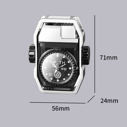 🔥Hot Sale🔥Windproof Watch Lighter with Decompression Gyro Design