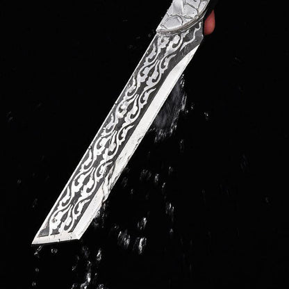 💥Handmade Icy Dragon Knife ! (Christmas Promotion ⛄)