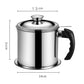 🌟 304 Stainless Steel Kitchen Oil Jar 🌟