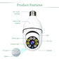 🔥2025  Hot Sale 50% off🔥Wireless Wifi Light Bulb Camera Security Camera