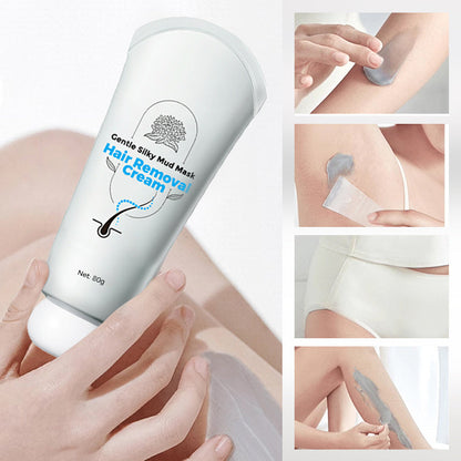 ✨Buy More Save More - As Low As ￡4.99/PC!!💕Gentle Silky Mud Mask Hair Removal Cream🎁