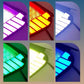 Color Triangle Brake LED Light