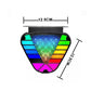Color Triangle Brake LED Light
