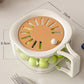💥Hot Sale 49% Off🍃2 in 1 Draining Basket with Lid