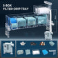 💦Fish Tank Circulating Filter Box with Water Pump