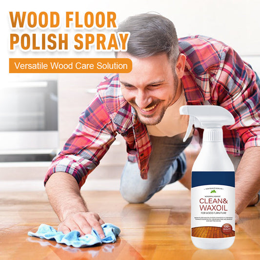 Wood Floor Cleaner & Polish Spray