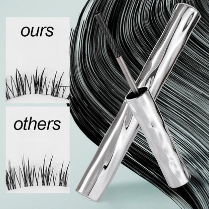 Rímel à prova d'água de secagem rápida para cílios curvados