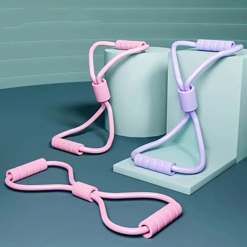 Faixa de Resistência em Formato de 8 para Treinamento de Força