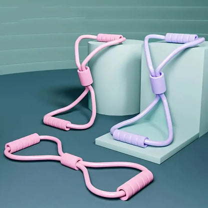 Faixa de Resistência em Formato de 8 para Treinamento de Força