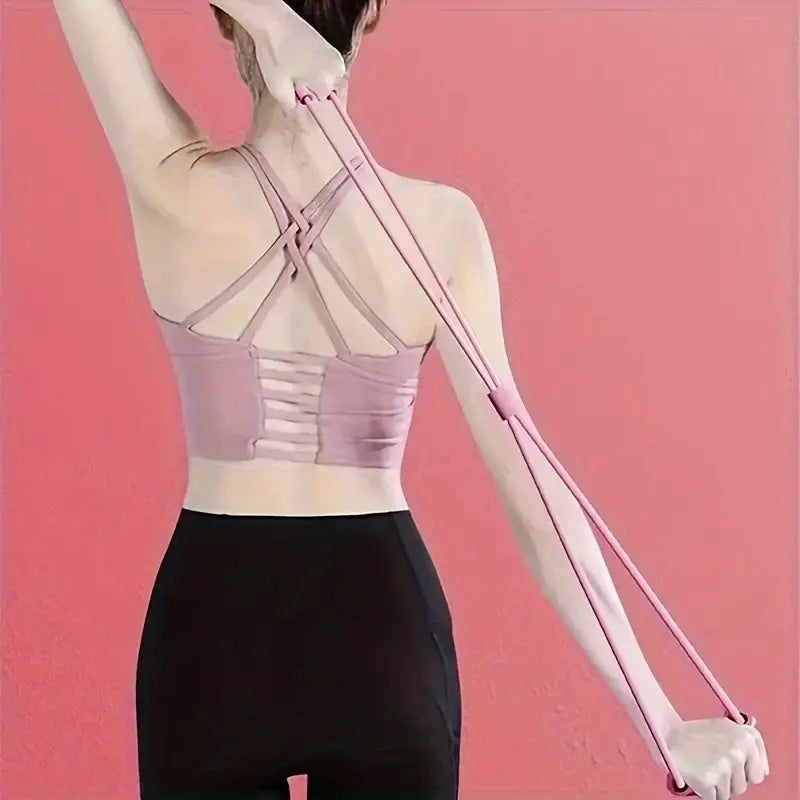 Faixa de Resistência em Formato de 8 para Treinamento de Força