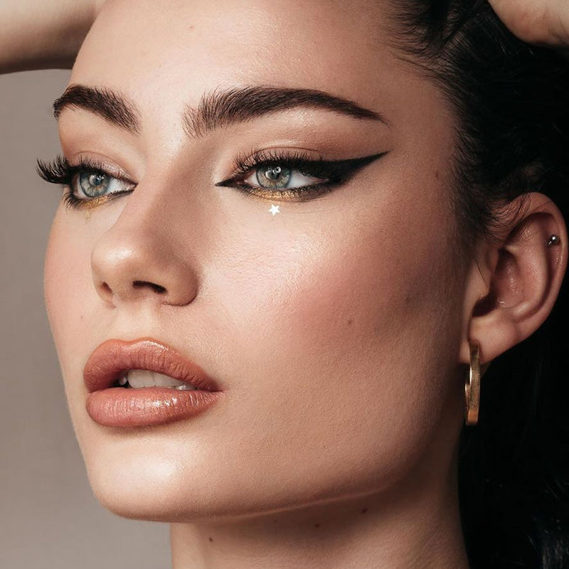 Caneta de carimbo de delineador rotativa integrada