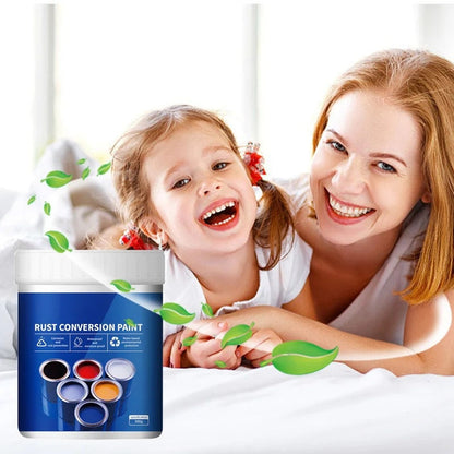🛡️💧 50 % Rabatt❤️‍🔥Wetterfeste Rostumwandlungsfarbe für Metall