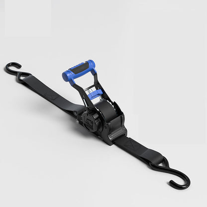 Heavy-Duty Retractable Ratchet Tie-Down Strap