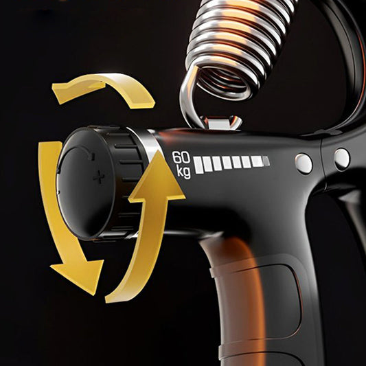 ✊ VERSTELLBARER HANDTRAINER – Automatische Zählfunktion • Einstellbarer Widerstand • Rutschfester Griff • Kompakt & Vielseitig